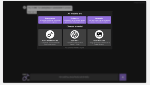 DIG AI не требует создания учетной записи и доступен через браузер Tor всего в несколько кликов.